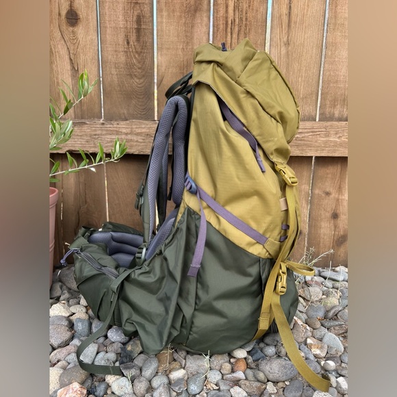 REI Co-op Women's Backpack in Olive and Purple - Picture 2 of 5